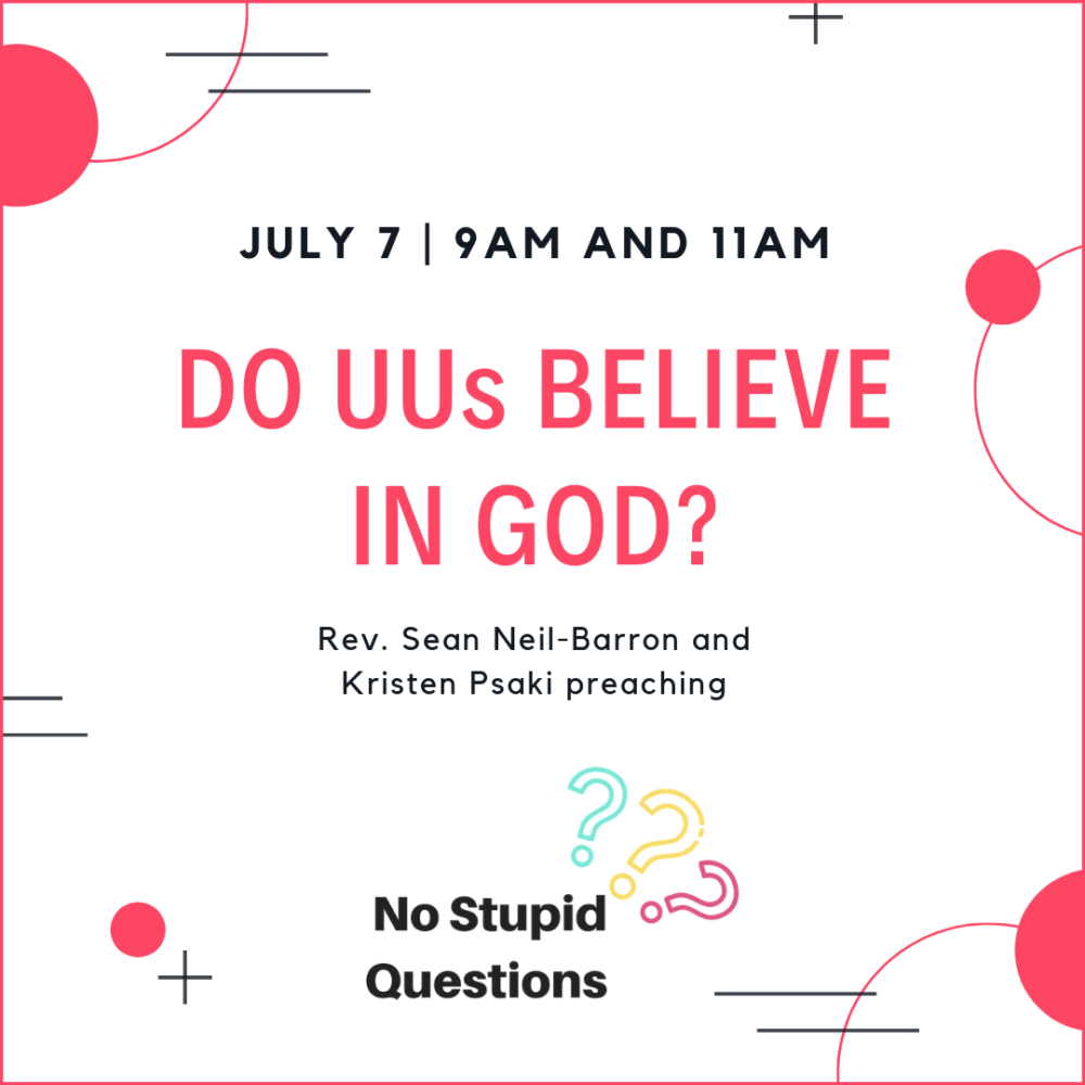 Do UUs Believe in God? Image