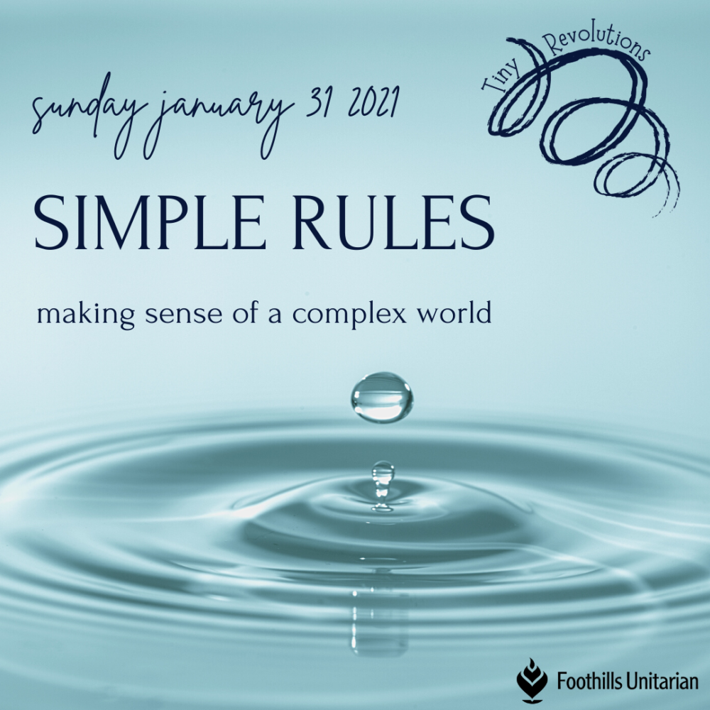 Homily Part 2: Complex Lives, Simple Rules | Rev. Sean Neil-Barron | January 31, 2021