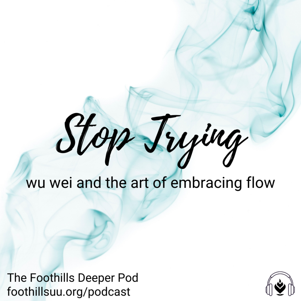 Stop Trying: Wu Wei and the Art of Embracing Flow